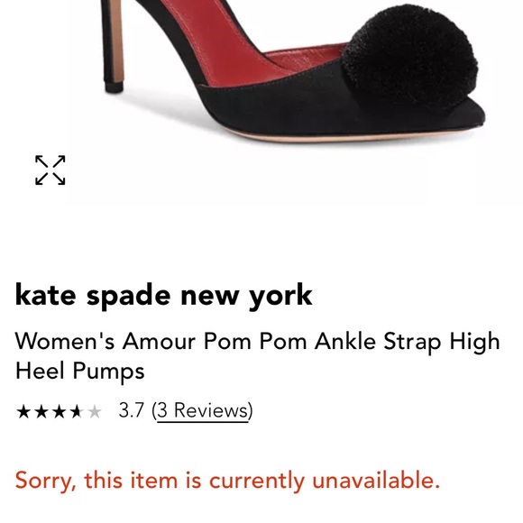 kate spade New York Women's Amour Pom Pom Ankle Strap High Heel Pumps in Green - Picture 7 of 12